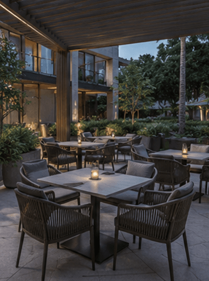 Outdoor hospitality