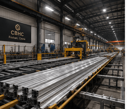 Aluminium extrusion line, Foshan