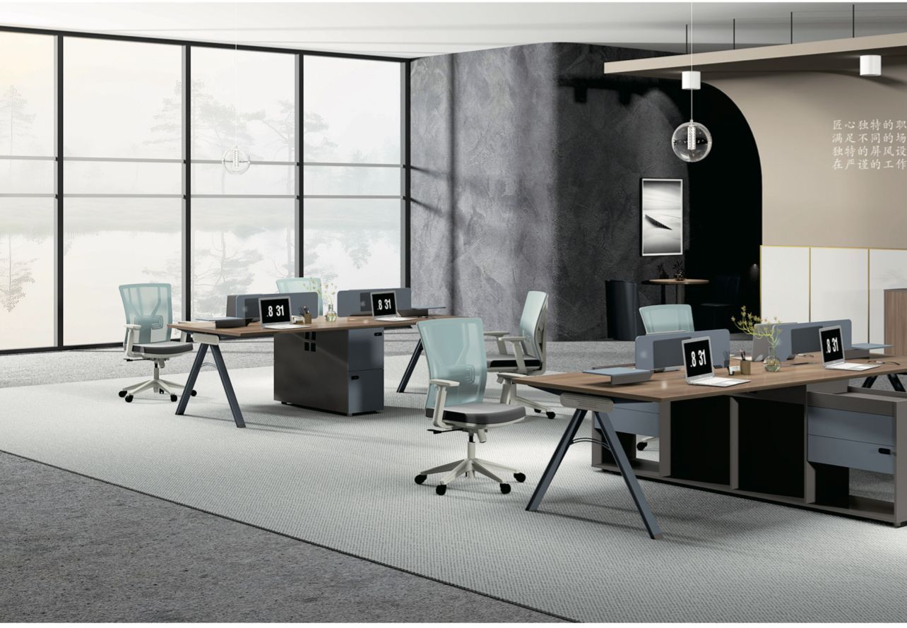 Open-plan workstations