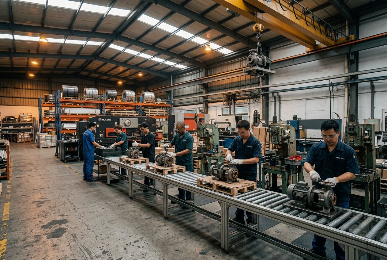 Factory floor photograph 1
