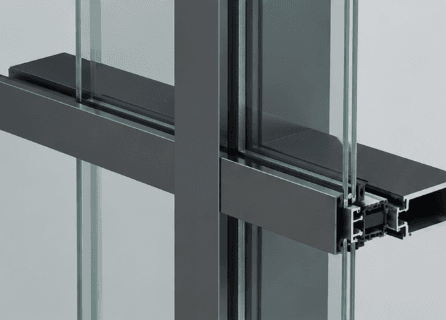 Curtain wall node