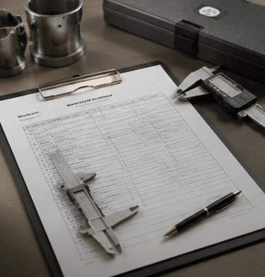 Inspection report sample