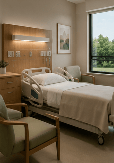 Patient rooms