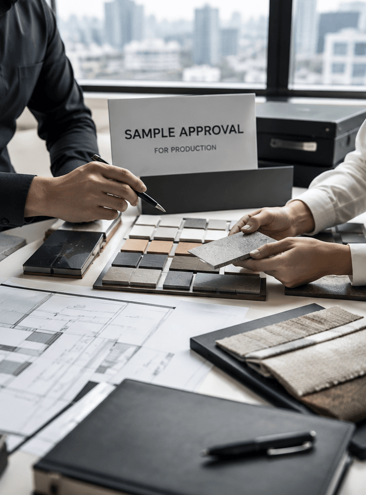 Sample approval