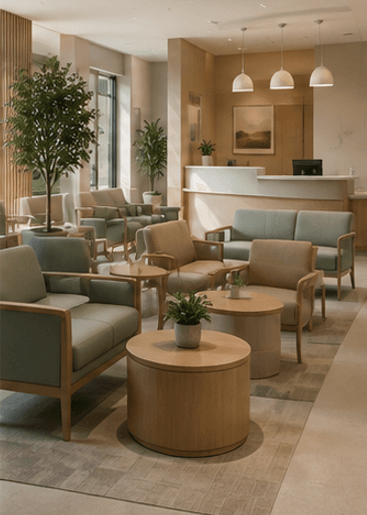 Waiting areas